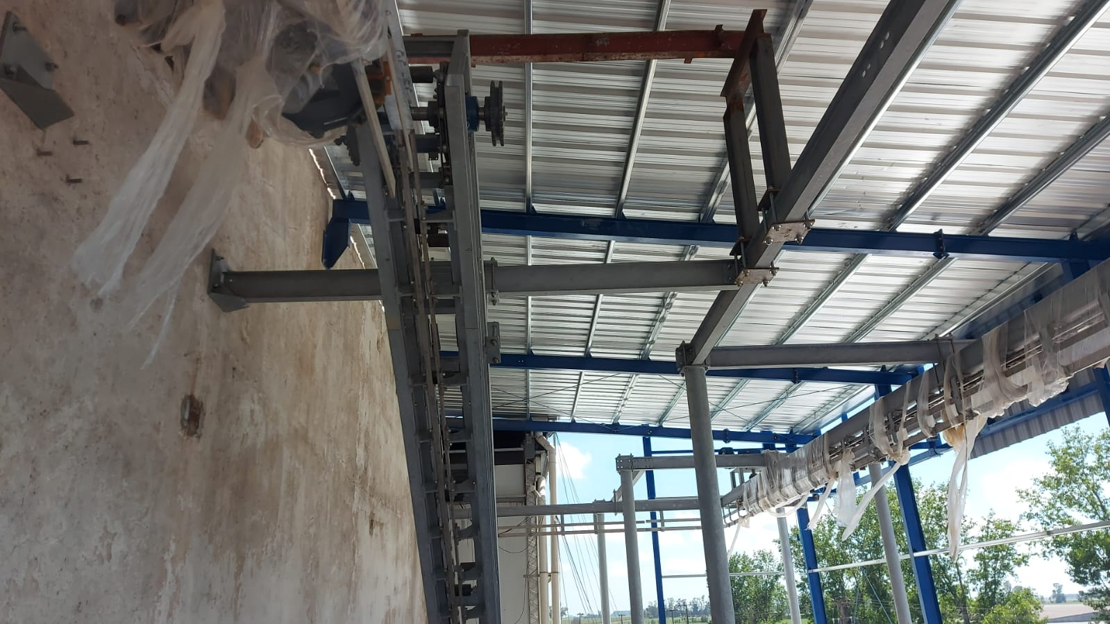 Izaje de estructura con grúa